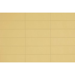 Revestimiento cerámico Chroma de Aleluia Gingko Yellow 8,6x26,2 efecto Monocolor