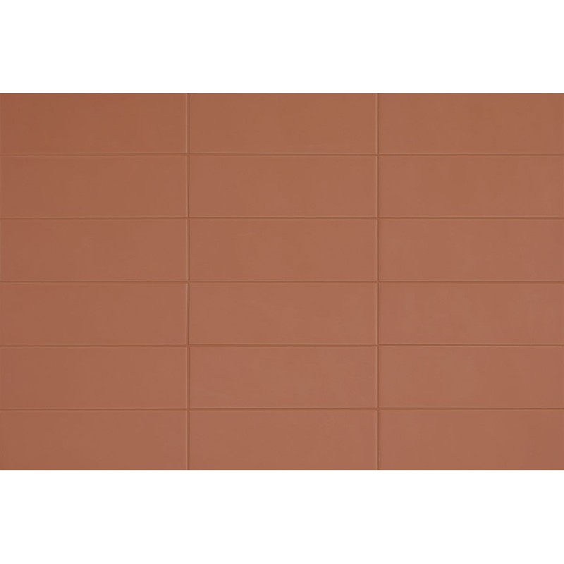 Revestimiento cerámico Chroma de Aleluia Misty Coral 8,6x26,2 efecto Monocolor