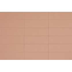Revestimiento cerámico Chroma de Aleluia Blush 8,6x26,2 efecto Monocolor
