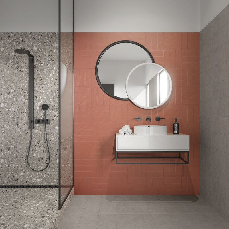 ALELUIA CHROMA MISTY CORAL MATE 13X13