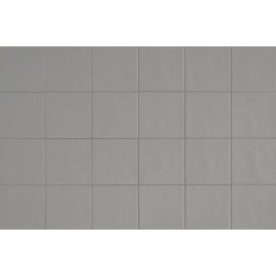 Revestimiento cerámico Chroma de Aleluia Pepper Grey 13x13 efecto Monocolor