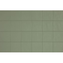 Revestimiento cerámico Chroma de Aleluia Sage Green 13x13 efecto Monocolor