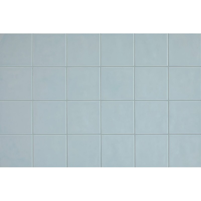 Revestimiento cerámico Chroma de Aleluia Blue Pearl 13x13 efecto Monocolor