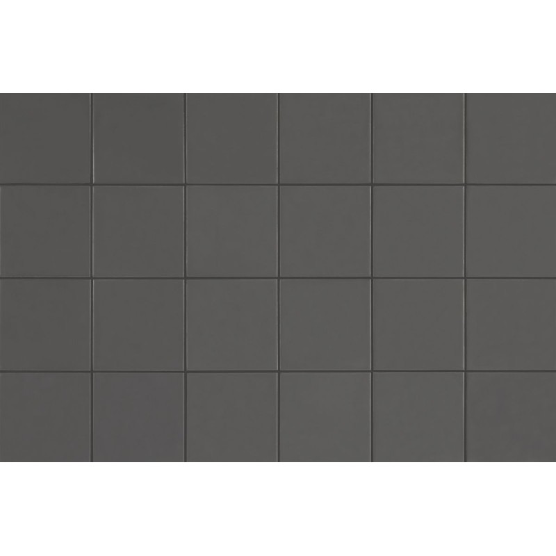 Revestimiento cerámico Chroma de Aleluia Graphite 13x13 efecto Monocolor