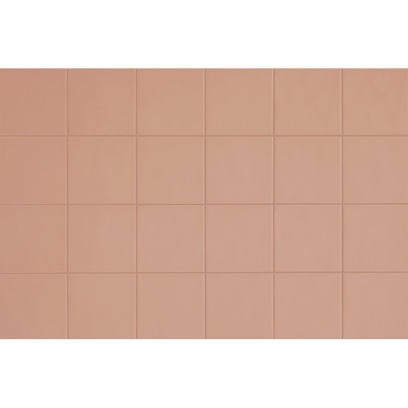 Revestimiento cerámico Chroma de Aleluia Blush 13x13 efecto Monocolor