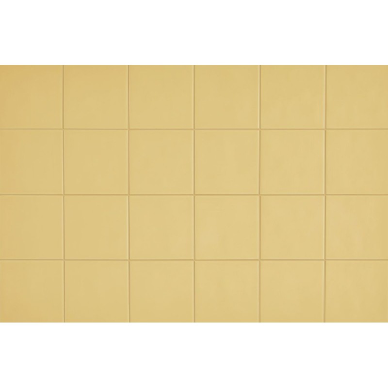 Revestimiento cerámico Chroma de Aleluia Gingko Yellow 13x13 efecto Monocolor