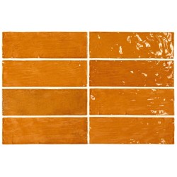 Revestimiento cerámico La Riviera de Equipe Ginger 6,5x20 efecto Monocolor
