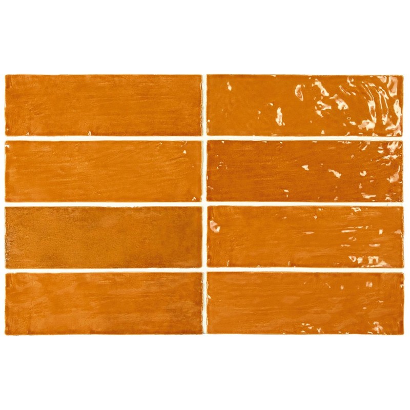 Revestimiento cerámico La Riviera de Equipe Ginger 6,5x20 efecto Monocolor
