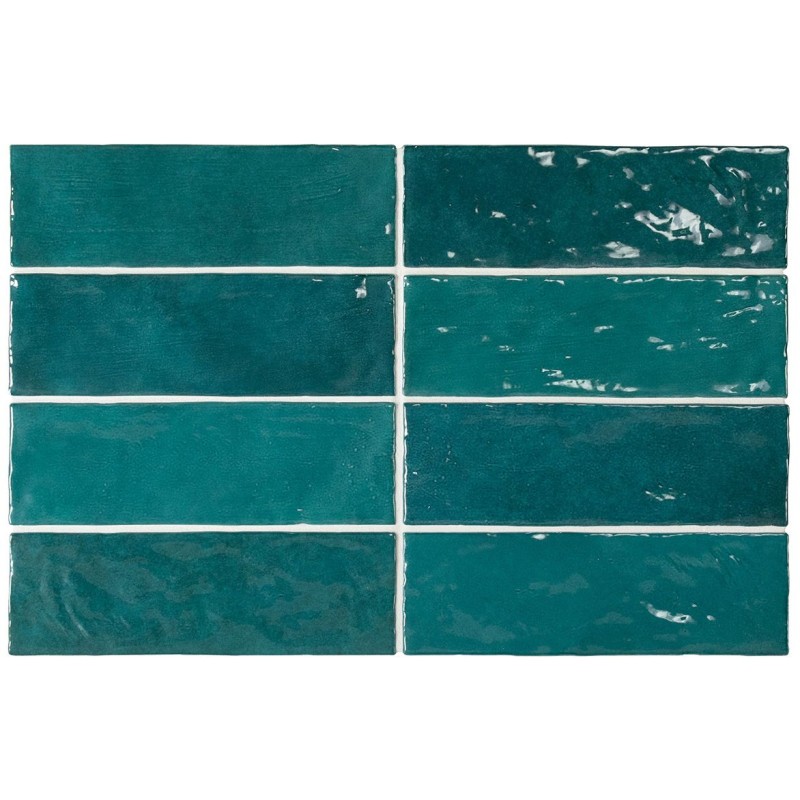 Revestimiento cerámico La Riviera de Equipe Quetzal 6,5x20 efecto Monocolor