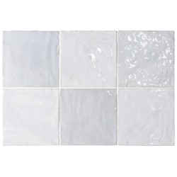Revestimiento cerámico La Riviera de Equipe Lavanda Blue 13,2x13,2 efecto Monocolor