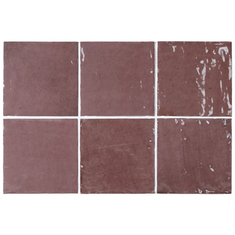 Revestimiento cerámico La Riviera de Equipe Juneberry 13,2x13,2 efecto Monocolor