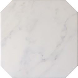 Porcelánico Octagon de Equipe Mármol Blanco 20x20 efecto Mármol