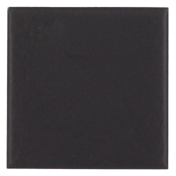 Porcelánico Octagon de Equipe Taco Negro 4,6x4,6 efecto Monocolor