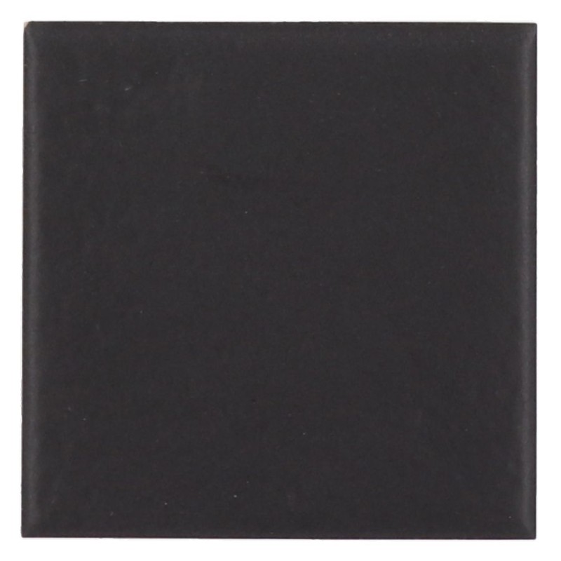 Porcelánico Octagon de Equipe Taco Negro 4,6x4,6 efecto Monocolor