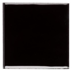 Porcelánico Octagon de Equipe Taco Negro 4,6x4,6 efecto Monocolor