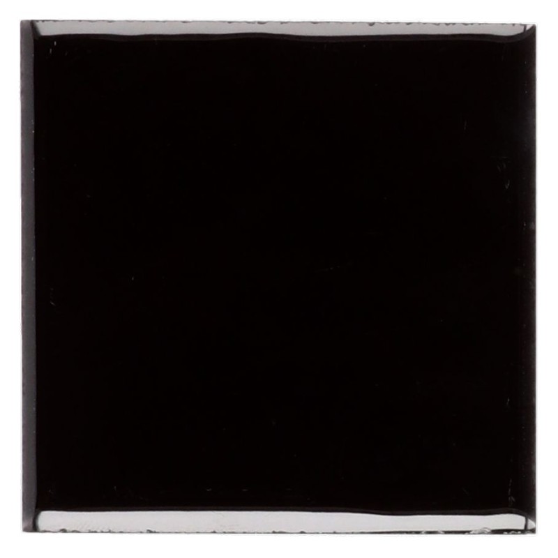 Porcelánico Octagon de Equipe Taco Negro 4,6x4,6 efecto Monocolor