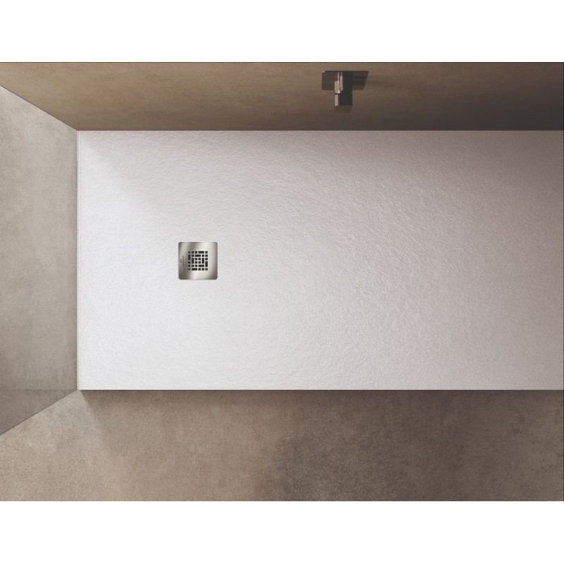 Plato de ducha Zone resina blanco 140x70 cm | Equizone