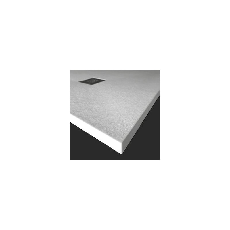 Plato de ducha Zone resina blanco 140x70 cm | Equizone