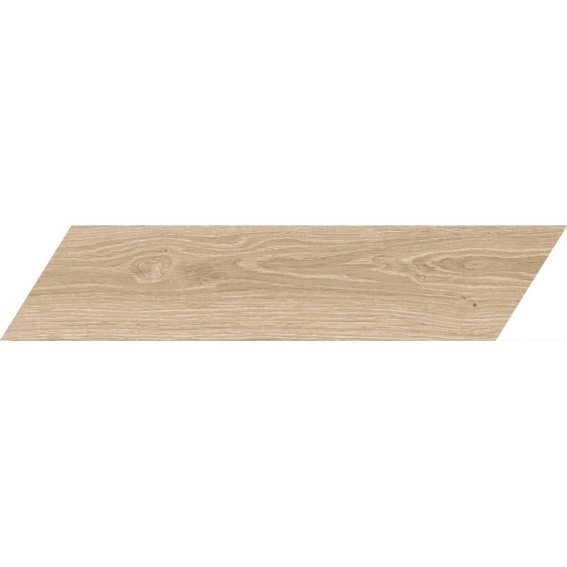 Porcelánico Oltre Natural chevron 11x54 efecto roble | Marazzi