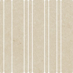 Mosaico Ragusa Erei de Vives Beige 30x30 efecto Piedra