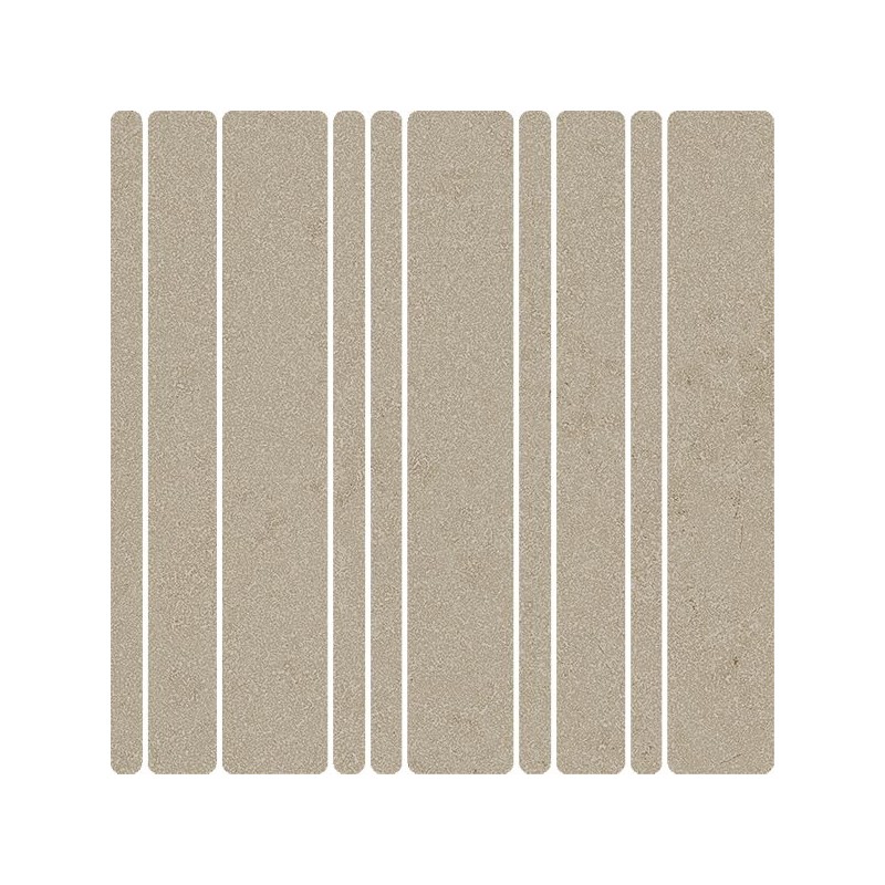 Mosaico Ragusa Erei de Vives Greige 30x30 efecto Piedra