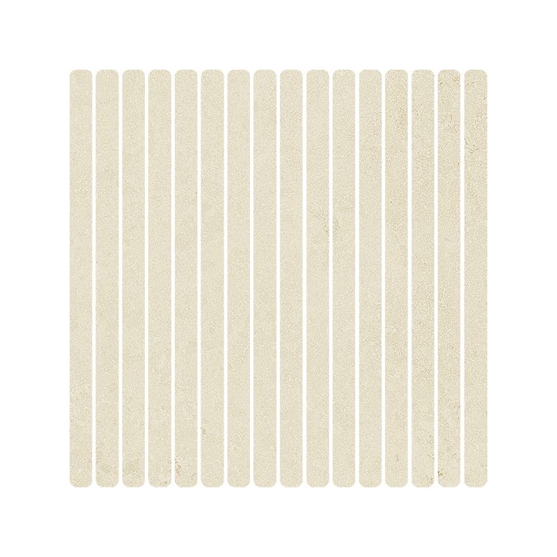 Mosaico Ragusa Gela de Vives Blanco 30x30 efecto Piedra