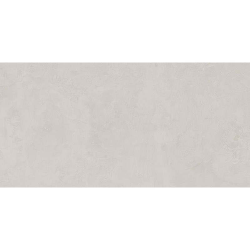Gres porcelánico Essenza de Argenta en color gris perla, acabado mate rectificado, en formato rectangular 60x120 cm