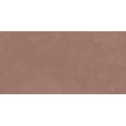 Gres porcelánico Essenza de Argenta en color rojo, acabado mate rectificado, en formato rectangular 60x120 cm