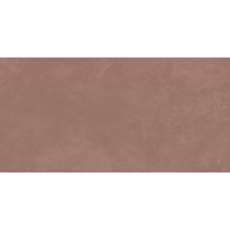 Gres porcelánico Essenza de Argenta en color rojo, acabado mate rectificado, en formato rectangular 60x120 cm