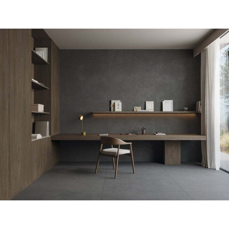 ESSENZA VECTA DARK OUT MATE 60X120 RECTIFICADO