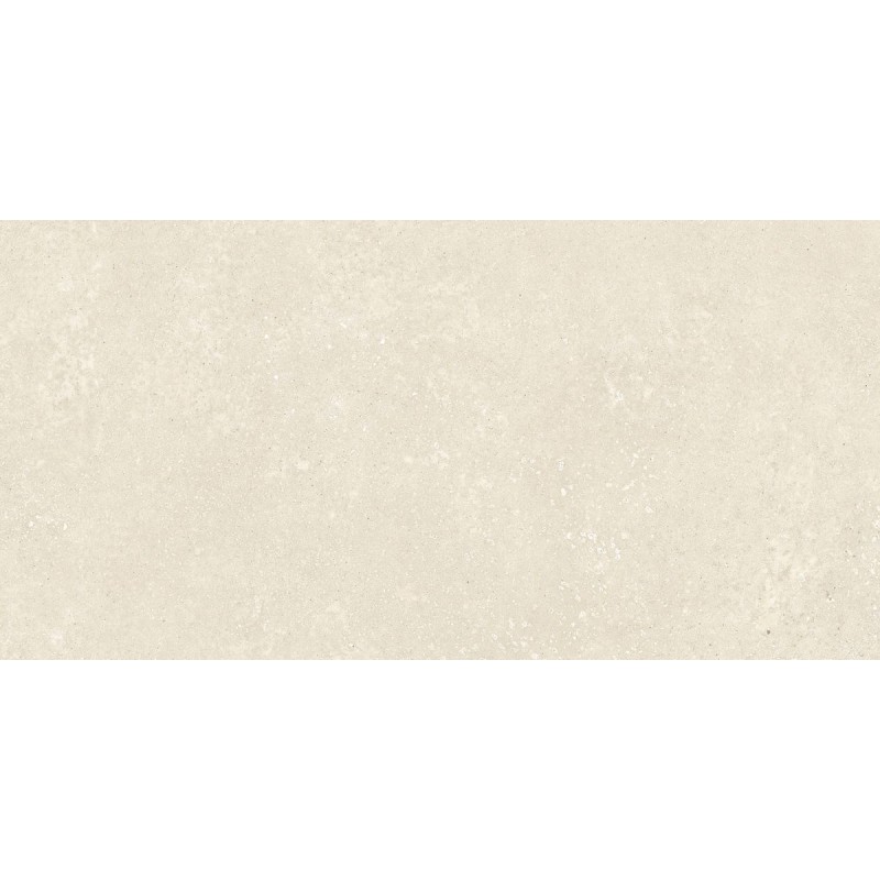 Gres porcelánico Trace de Argenta en color Bone, acabado mate rectificado, formato 60x120 cm