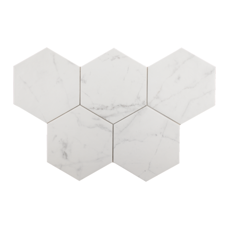 HEXAGON CARRARA MATT 17,5X20