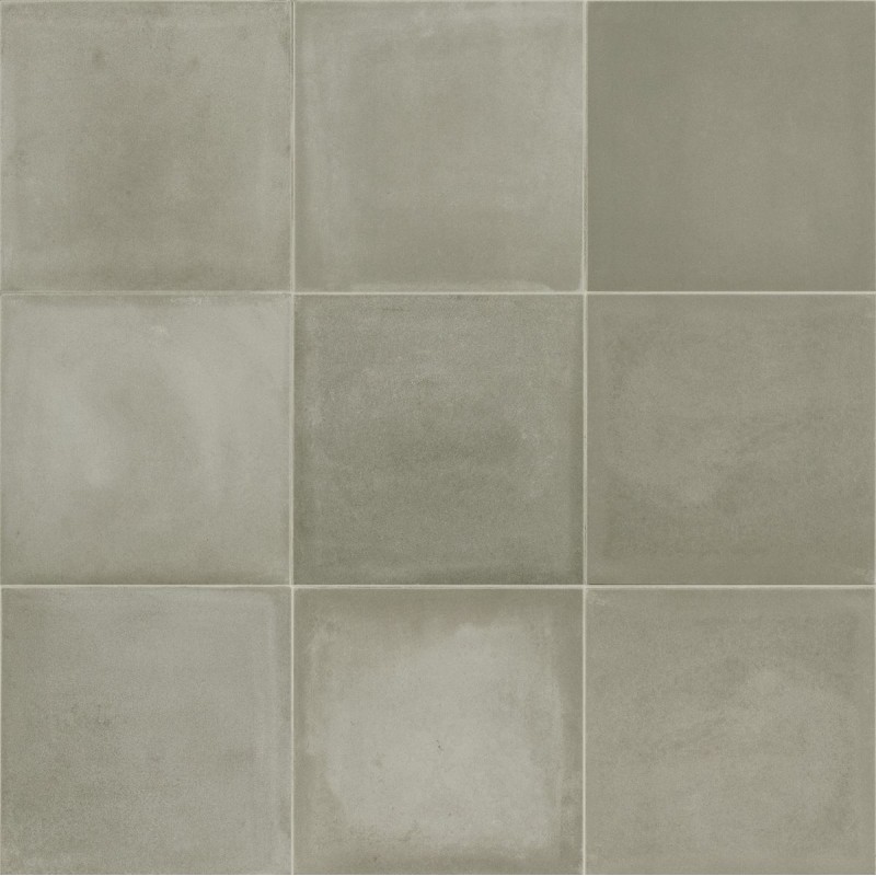 Porcelánico D_Segni de Marazzi en Blend Grigio, acabado natural, formato 20x20 cm