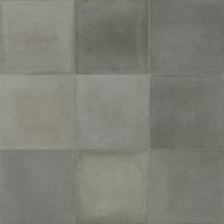 Porcelánico D_Segni de Marazzi en Blend Carbone, acabado natural, formato 20x20 cm