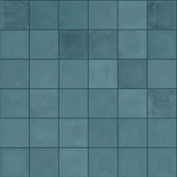 Porcelánico D_Segni de Marazzi en Blend Azzurro, acabado natural, formato 10x10 cm