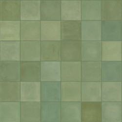 Porcelánico D_Segni de Marazzi en Blend Verde, acabado natural, formato 10x10 cm