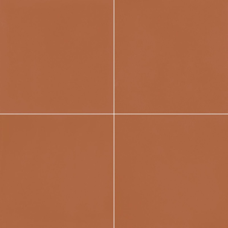Porcelánico D_Segni de Marazzi en Colore Tangerine, acabado natural, formato 20x20 cm