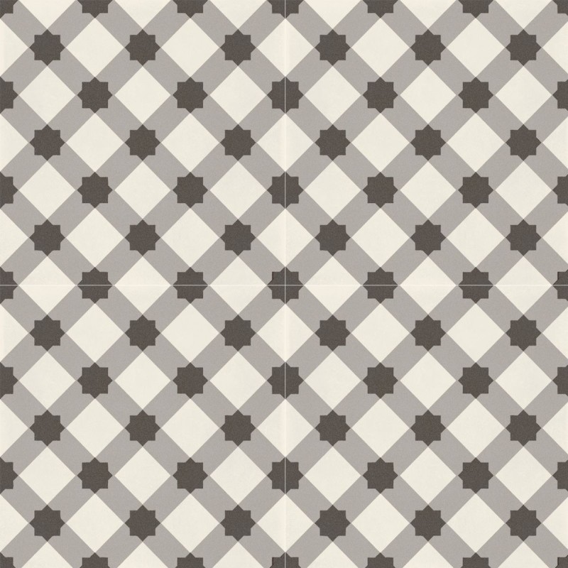 Decorado D_Segni de Marazzi en Micro 2 Freddi, acabado natural, formato 20x20 cm