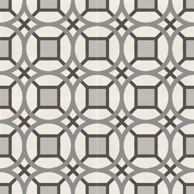 Decorado D_Segni de Marazzi en Micro 3 Freddi, acabado natural, formato 20x20 cm