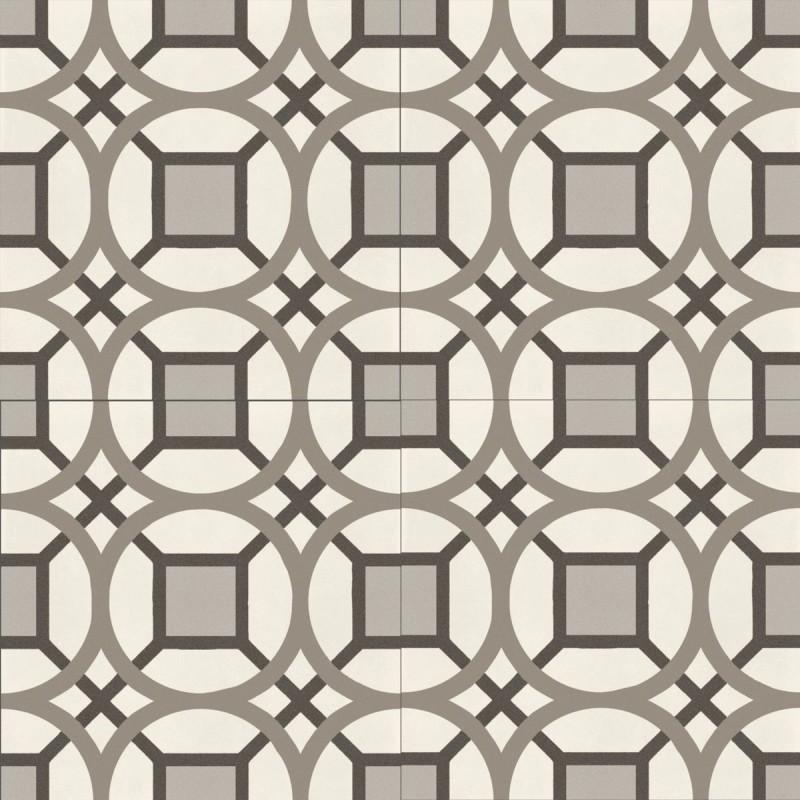 Decorado D_Segni de Marazzi en Micro 3 Caldi, acabado natural, formato 20x20 cm
