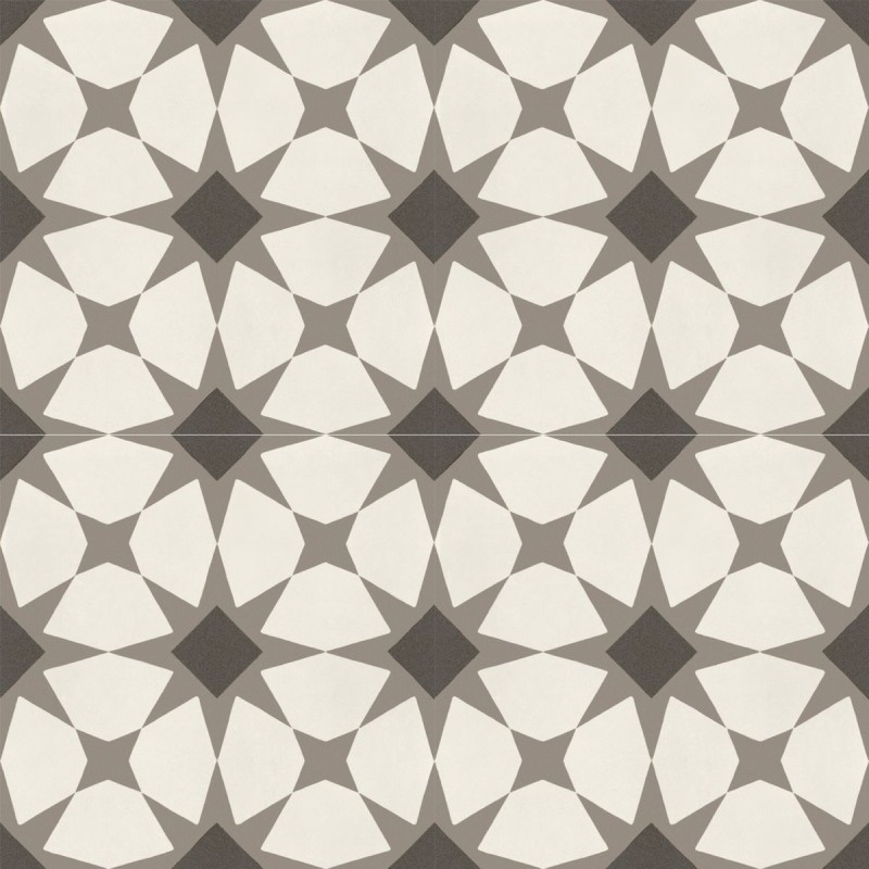 Decorado D_Segni de Marazzi en Macro 4 Caldi, acabado natural, formato 20x20 cm