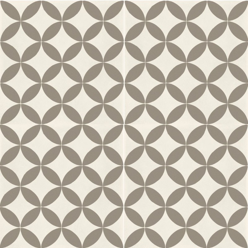 Decorado D_Segni de Marazzi en Micro 1 Caldi, acabado natural, formato 20x20 cm