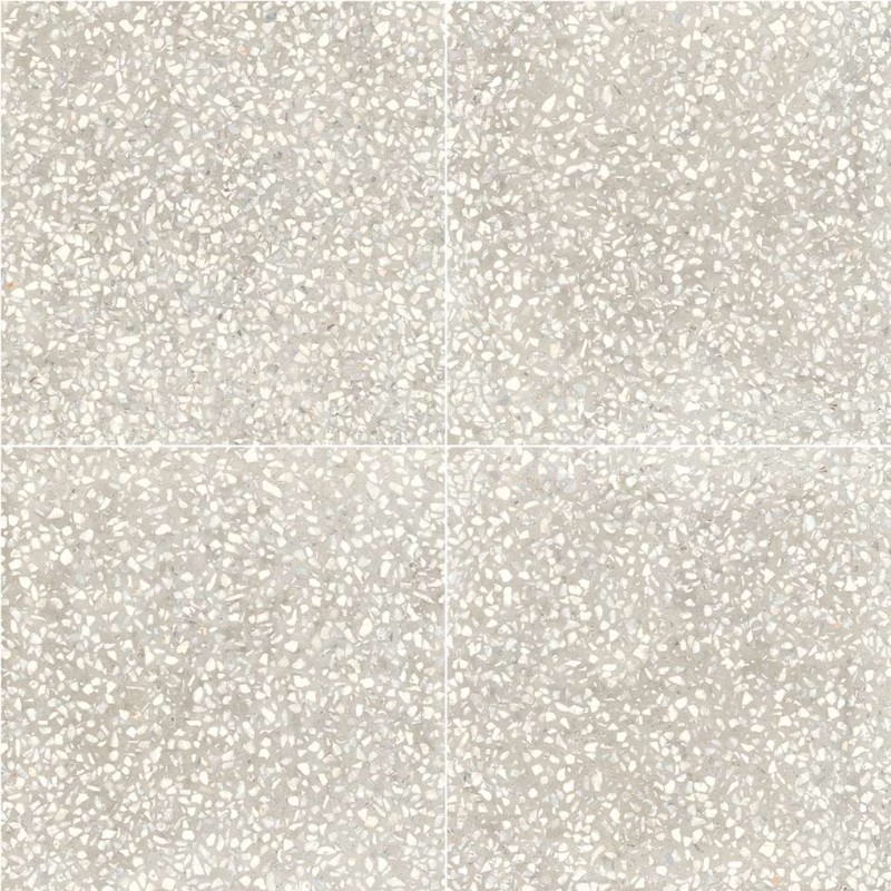Porcelánico D_Segni de Marazzi en Scaglie White, acabado natural, formato 20x20 cm