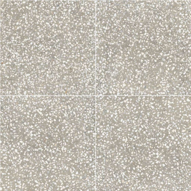 Porcelánico D_Segni de Marazzi en Scaglie Grey, acabado natural, formato 20x20 cm