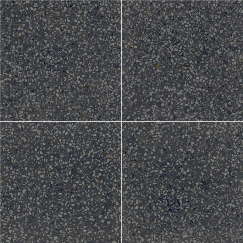 Porcelánico D_Segni de Marazzi en Scaglie Black, acabado natural, formato 20x20 cm