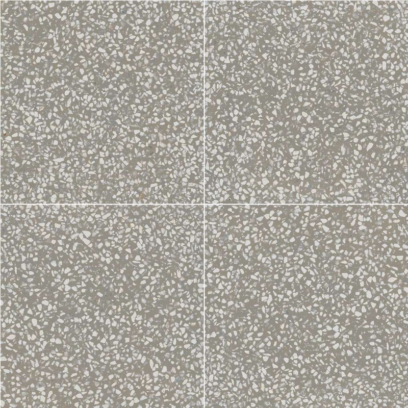 Porcelánico D_Segni de Marazzi en Scaglie Anthracite, acabado natural, formato 20x20 cm