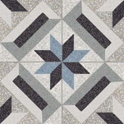 Decorado D_Segni de Marazzi en Scaglie Tappeto 11, acabado natural, formato 20x20 cm