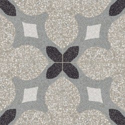 Decorado D_Segni de Marazzi en Scaglie Tappeto 9, acabado natural, formato 20x20 cm
