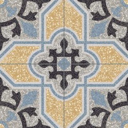 Decorado D_Segni de Marazzi en Scaglie Tappeto 13, acabado natural, formato 20x20 cm