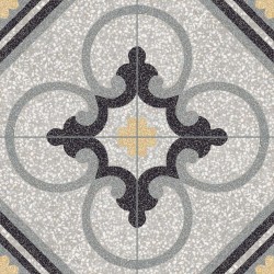 Decorado D_Segni de Marazzi en Scaglie Tappeto 14, acabado natural, formato 20x20 cm